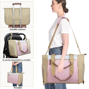 Sac à langer multifonctionnel imperméable grande capacité <span class=keywords><strong>pour</strong></span> maman, sac fourre-<span class=keywords><strong>tout</strong></span> <span class=keywords><strong>pour</strong></span> bébé, ensemble de sacs <span class=keywords><strong>pour</strong></span> l'hôpital et les voyages - Product Image 6