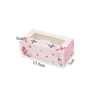Alta calidad Paquete de color rosa <span class=keywords><strong>pastel</strong></span> claro caja de regalo barato entrega de alimentos caja de papel - Product Image 5