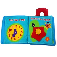 Tissus, matériel, vente promotionnelle, livre de reliure en tissu doux pour bébé, éducation précoce, tout-petit, pour enfants