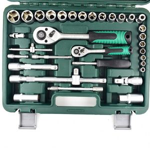 Juego de Llaves de Trinquete X709 de 78 Elementos Todo en Uno para Coche, Herramientas Profesionales en Caja, Reparación Mecánica Automotriz, Llaves de Vaso Mixtas - Product Image 3