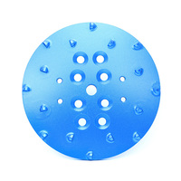 Disque diamanté bleu de 10 pouces pour meuleuses à disques diamantés spéciaux meule à béton disque de meulage Pcd