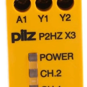 พิลซ์ P2HZ X3 เซฟตี้รีเลย์ 24VDC 2NO 1NC การใช้งานเครื่องมืออุตสาหกรรม - Product Image 1