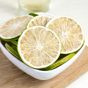 Fette di Lime Liofilizzate |   Frutta Liofilizzata in Confezione Grande per Tè alla Frutta, Cold Brew e Guarnizioni per Cocktail |   Miscelature Personalizzate Disponibili - Product Image 3