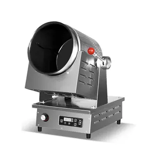 Automatic intelligent cooking robot kitchen restaurant equipment rice cooking machine for Hotel restaurant School canteen