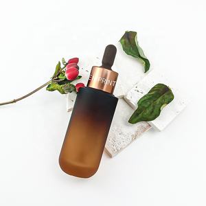 Recién llegado personalizado 30ml 50ml 100mL Suero cosmético Botella cuentagotas de vidrio para aceite capilar y aceite esencial - Product Image 4