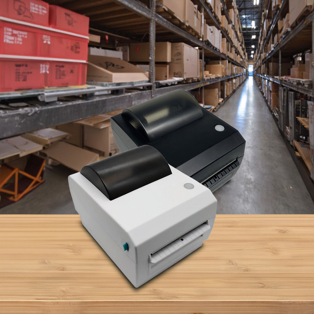 110mm Wireless Bluetooth USB Lan WiFi Label Printer for Small Business Thermal Adhesive Shipping Label Sticker Barcode Printer