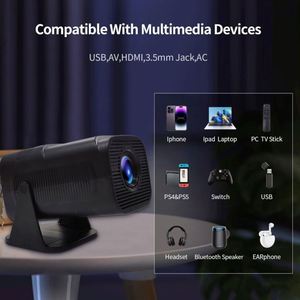 Proyector Portátil Inteligente 4K Android, WiFi 6 y Bluetooth 5.0, Compatible con Full 1080p, Proyector de Cine en Casa con Sistema de Video E110 - Product Image 6