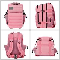 Sac de sport tactique imperméable Molle 900D 25-35 litres, plusieurs couleurs, rose, très vendu