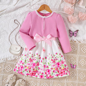 Nuovo Set di abiti floreali primavera estate per il bambino indossare abbigliamento per bambini Set di vestiti per ragazze all'ingrosso elegante per bambini - Product Image 5