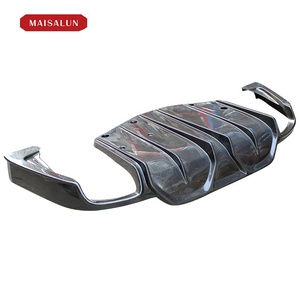 Difusor de parachoques trasero de fibra de carbono, para <span class=keywords><strong>Maserati</strong></span> <span class=keywords><strong>Levante</strong></span> <span class=keywords><strong>Ghibli</strong></span>, Kit de carrocería - Product Image 2