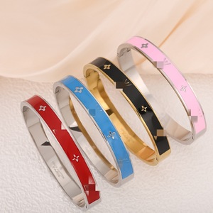 Bracelets ethniques en acier inoxydable FANKE, style Joker, pour la mode et la personnalité, tendance transfrontalière Europe-États-Unis, Donkey Home Presbyte - Product Image 3