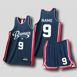 थोक अनुकूलित पुरुषों की गोल गर्दन बास्केटबॉल शर्ट खाली जर्सी बाहरी अवकाश खेल प्रशिक्षण कपड़ों के लिए उपयुक्त - Product Image 4