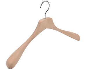 Cintre <span class=keywords><strong>de</strong></span> costume en bois <span class=keywords><strong>de</strong></span> marque avec logo personnalisé pour magasin <span class=keywords><strong>de</strong></span> vêtements - Product Image 2