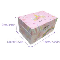 Caja de Música Giratoria de Manivela de Alta Calidad Yiyu, Forro de Terciopelo, Caja de Papel Hecha a Mano Ecológica de Lujo con Diseño Personalizado