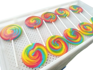 High Quality 85g Hard Candy Lollipops Big Size Rainbow Mixes Fruity Flavored <strong>Sour</strong> <strong>Sweets</strong> Low Price Bag Packaging Gift Candy - Product Image 3