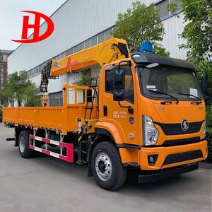 Grúa de Camión Shacman <span class=keywords><strong>Xuande</strong></span> X9 de Eje Único y 8 Toneladas, Motor Yuchai de 200HP, Brazo de 5 Secciones, Radio de 18.5m - Product Image 2