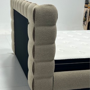 <span class=keywords><strong>Lit</strong></span> rembourré en coton et lin, style minimaliste et moderne, pour chambre d'enfant (garçon ou fille) - Origine - Product Image 4