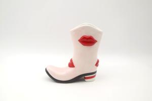 Pot de fleurs en céramique en forme de lèvres rouges, pot à succulentes créatif en forme de lèvres <span class=keywords><strong>sexy</strong></span> pour la décoration de bureau, pot à fleurs en porcelaine rose, 4 pouces - Product Image 5