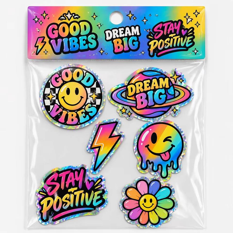 Promotional Company Business Logo Multiple Designs Self Adhesive Label ...