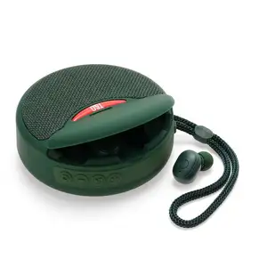 Top seller electronics TG808 wireless speakers and earphones headphones mini speaker portable with tws earphone