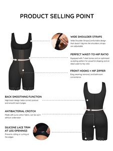 Post Surgery Compression Garment Modeladores Bbl Colombian Shapewear Butt Lifter High-waist Panty Skin-Friendly <strong>Bodyshaper</strong> - Product Image 3
