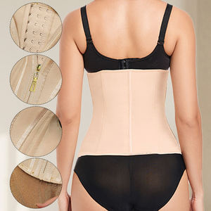 LANGQIN Corset amincissant haute compression en polyamide respirant avec fermeture éclair pour femme - Product Image 6