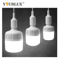 Prix d'usine 5w 10w 15w 20w 30w 40w 50w 60w Lampada E27 B22 T Forme Led Ampoules