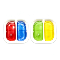 BESTAR 2 in 1 Syringe Jam Cair Permen Rasa Buah Squeeze Syringe Grosir OEM ODM Manisan Camilan Manis untuk Pesta Anak-anak