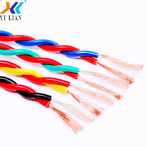 Cáp điện xoắn đôi PVC mềm lõi thép nhà máy 2, đường kính 0.5, 0.75, 1, 1.5, 2.5 mm, dùng cho hệ thống báo cháy, điện, dây đồng - Product Image 2