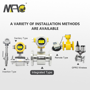 Macsensor DN100トップ10電磁流量計バッテリー付き電磁流量計 - Product Image 4