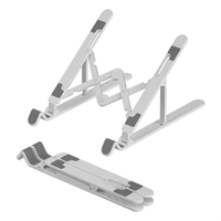 Evrensel Plastik ABS Ayarlanabilir Yükseklik Tablet Standı Çok Açılı Masaüstü Tutucu Katlanabilir Taşınabilir Dizüstü Bilgisayar iPad Android Tablet