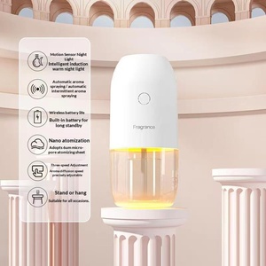 Diffusore di Aromi con Sensore e Luce Notturna per Casa, Hotel e Auto, Spruzzatore Automatico di Fragranze USB con Batteria Integrata 5W - Product Image 4