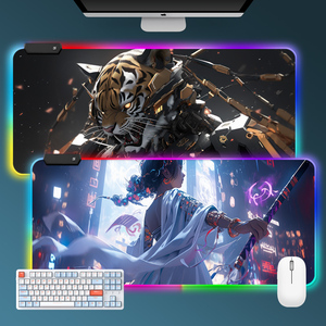 Alfombrilla de Ratón RGB Sublimada Personalizada, Grande, XL, XXL, XXXL, con Carga Inalámbrica, de Goma, para Juegos - Product Image 4