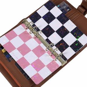 Hongbo meilleure vente étanche holographique A6 2026 <span class=keywords><strong>calendrier</strong></span> tableau de bord pour classeurs budgétaires comme insert à feuilles mobiles pour cadeau organisateur - Product Image 5