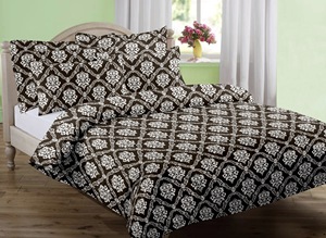 Premium Wholesale Cotton Printed Woven Handmade Bedding Set 100% Custom Factory Color Print Soft Breathable Fabric Bed Linen - Product Image 3