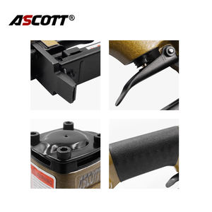 8016 Industrial-Grade Customizável Alumínio Pneumático Colchão Grampeador Ar Pistola Nailers para Decoração Móveis OEM - Product Image 6