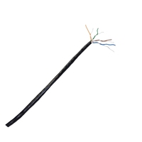Câble réseau Cat5e UTP 24AWG 26 en cuivre pur nu 4 paires 100MHz 305m Bobine 500m Rouleau PVC Faible perte