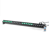 Barre lumineuse LED RGBW 24*4W à pixels, 8 zones à contrôle individuel, DMX, projecteur mural de scène, aluminium, IP20