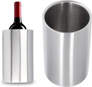 Seau à glace isotherme en acier inoxydable à double paroi de 1600 ml pour champagne et bière – Vente en gros - Product Image 5