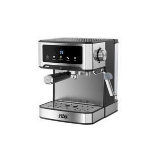 Cafetera Espresso Winningstar de 1.8L, Acero Inoxidable, Control Digital, Pantalla Táctil, con Función de Espuma de Leche - Product Image 5