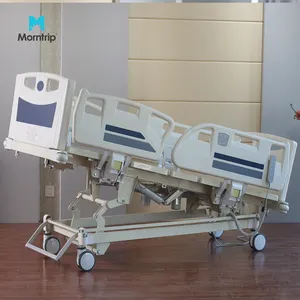 Заводская розетка, мебель для больницы, ICU, клиника, регулируемая по высоте, электрические медицинские кровати с угловым индикатором и роликами