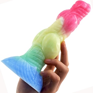 Hot Sale 7 Inch alien Dildo Fantasy Liquid Silicone Sex Toy <b>Masturbation</b> for Women Monster Dildo with Suction Sex Shop - Product Image 6