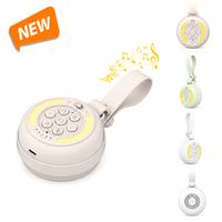 Hightar Nouveau Design Machine à Bruit Blanc Portable pour Bébé, Veilleuse et Aide au Sommeil Apaisante