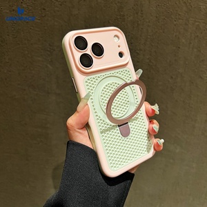 Coques magnétiques givrées pour <span class=keywords><strong>iPhone</strong></span> 14, coque de protection antichoc avec support pour <span class=keywords><strong>iPhone</strong></span> 16 <span class=keywords><strong>Pro</strong></span> - Product Image 1