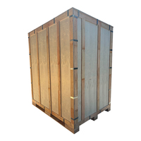 Caisses de rangement mobiles en contreplaqué, sans fumigation et sans clous, conformes aux exigences d'importation européennes. Caisses en bois d'entrepôt.