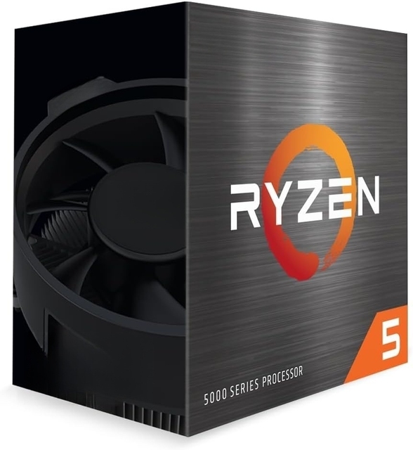 5 5500 6-Core, 12-Thread Unlocked Desktop Processor with Wraith Stealth Cooler