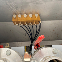 Semi-remorque à 4 compartiments, suspension pneumatique 3 essieux, levage du 1er essieu, hauteur de levage totale 5 mm, carrosserie 10 cm, réservoir extérieur en résine inoxydable isolé