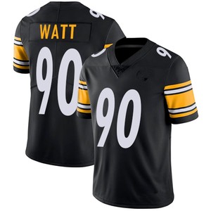 Maillots de football courts respirants pour hommes 90 T.J. Watt 2 Justin Fields 8 Pickett 6 Queen 24 Porter 23 Darius Slay cousus édition limitée - Product Image 2