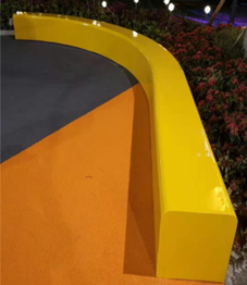 <span class=keywords><strong>Banc</strong></span> personnalisé <span class=keywords><strong>en</strong></span> fibre <span class=keywords><strong>de</strong></span> verre renforcée GRC Porche arrière-cour intérieur extérieur Design moderne haute résistance longue durée écologique - Product Image 6