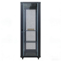 Armoire serveur sur pied de 19 pouces, modèle profond de 2 mètres, 2040*600*800mm, en acier SPCC avec portes en verre trempé, en stock.